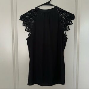Express Women’s Blouse with Lace Sleeves